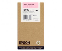Tinteiro Original Epson T603C Magenta Foto 220ml