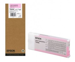 Tinteiro Original Epson T606C Magenta Claro 220ml