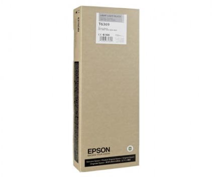 Tinteiro Original Epson T6369 Preto Ultra Claro 700ml