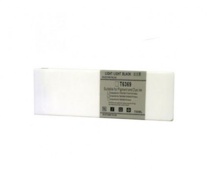Tinteiro Compativel Epson T6369 Preto Ultra Claro 700ml