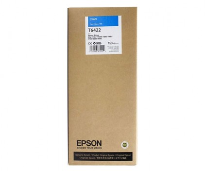 Tinteiro Original Epson T6422 Cyan 150ml