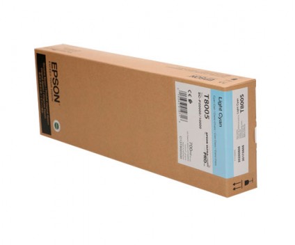 Tinteiro Original Epson T8005 Cyan Claro 700ml
