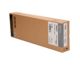 Tinteiro Original Epson T8007 Cinza Escuro 700ml
