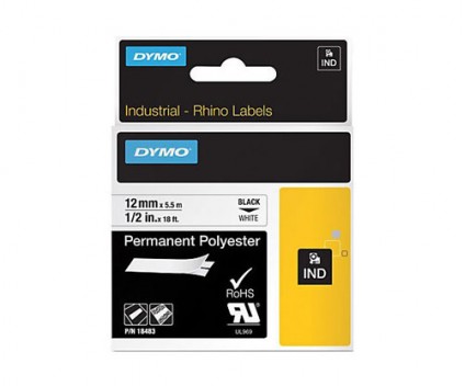 Fita Original DYMO 18761 12mm x 5.5m