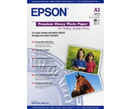 Papel Fotográfico Original Epson S041315 255 g/m² ~ 20 Páginas 297mm x 420mm