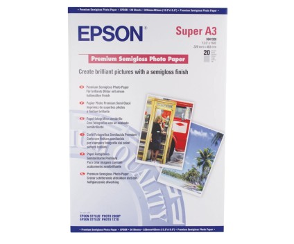 Papel Fotográfico Original Epson S041328 250 g/m² ~ 20 Páginas 329mm x 483mm