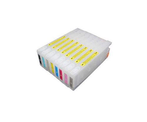 8 Tinteiros Compativeis, Epson T5441-T5448 Preto + Cor 220ml