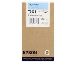 Tinteiro Original Epson T6035 Cyan Claro 220ml