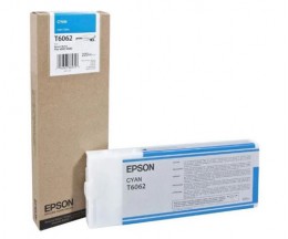 Tinteiro Original Epson T6062 Cyan 220ml