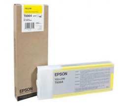 Tinteiro Original Epson T6064 Amarelo 220ml