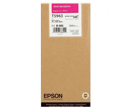 Tinteiro Original Epson T5963 Magenta Vivido 350ml