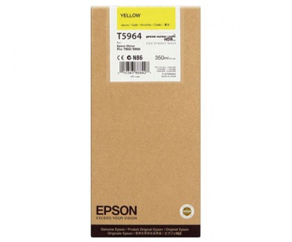 Tinteiro Original Epson T5964 Amarelo 350ml