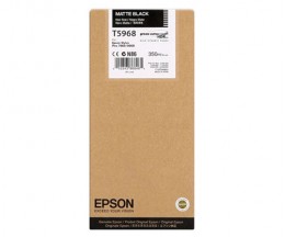 Tinteiro Original Epson T5968 Preto Matte 350ml