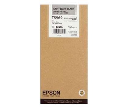 Tinteiro Original Epson T5969 Preto Ultra Claro 350ml