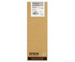 Tinteiro Original Epson T6367 Preto Claro 700ml