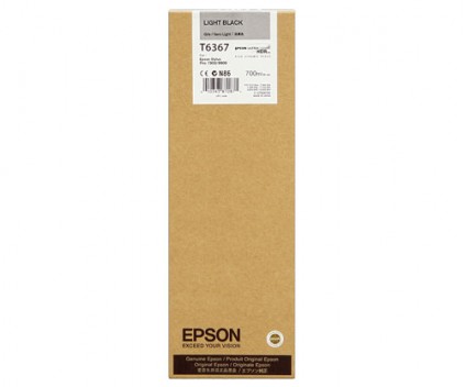 Tinteiro Original Epson T6367 Preto Claro 700ml