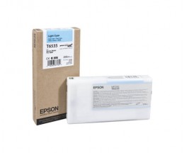 Tinteiro Original Epson T6535 Cyan Claro 200ml