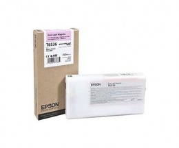 Tinteiro Original Epson T6536 Magenta Claro Vivido 200ml