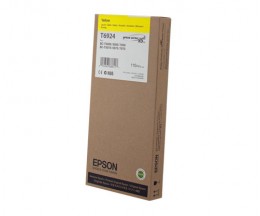 Tinteiro Original Epson T6924 Amarelo 110ml