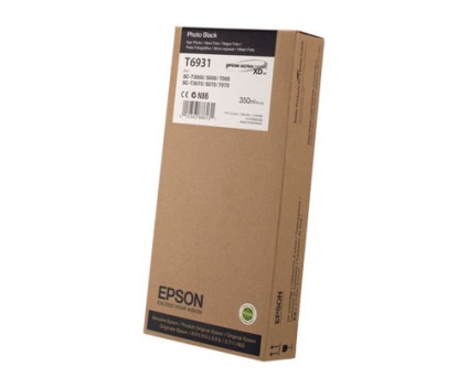 Tinteiro Original Epson T6931 Preto Foto 350ml