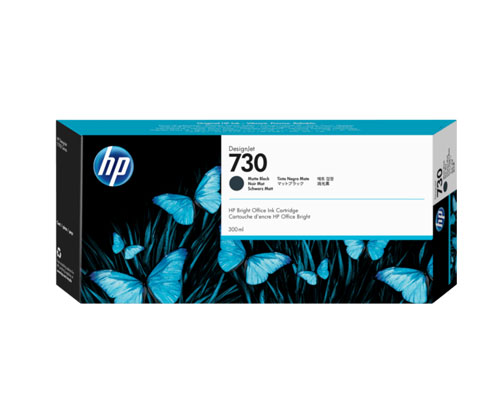 Tinteiro Original HP 730 Preto Matte 300ml