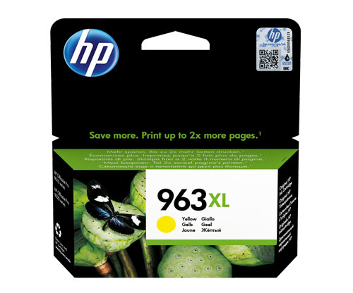 Tinteiro Original HP 963XL Amarelo 23ml