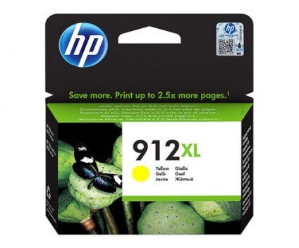 Tinteiro Original HP 912XL Amarelo 10ml ~ 825 Paginas