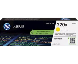 Toner Original HP 220X Amarelo ~ 5.500 Paginas