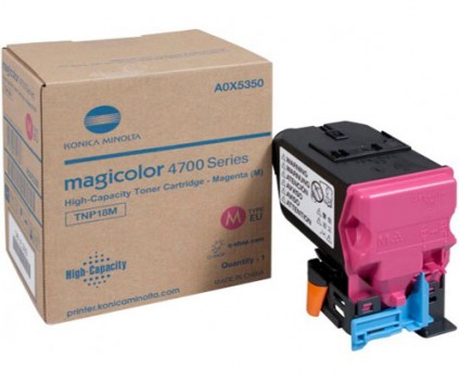Toner Original Konica Minolta A0X5350 Magenta ~ 6.000 Paginas