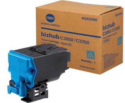 Toner Original Konica Minolta A5X0450 Cyan ~ 10.000 Paginas