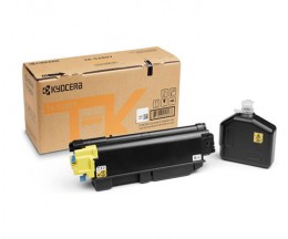 Toner Original Kyocera TK 5280 Y Amarelo ~ 11.000 Paginas