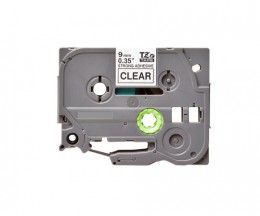 Fita Compativel Brother TZES121 9mm x 8m Laminada Industrial