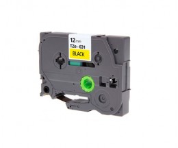 Fita Compativel Brother TZES631 12mm x 8m Laminada industrial