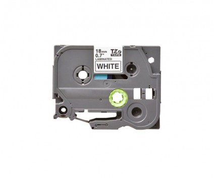 Fita Compativel Brother TZES241 18mm x 8m Laminada industrial