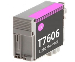 Tinteiro Compativel Epson T7606 Magenta Claro 25.9ml