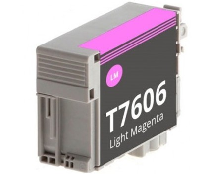 Tinteiro Compativel Epson T7606 Magenta Claro 25.9ml