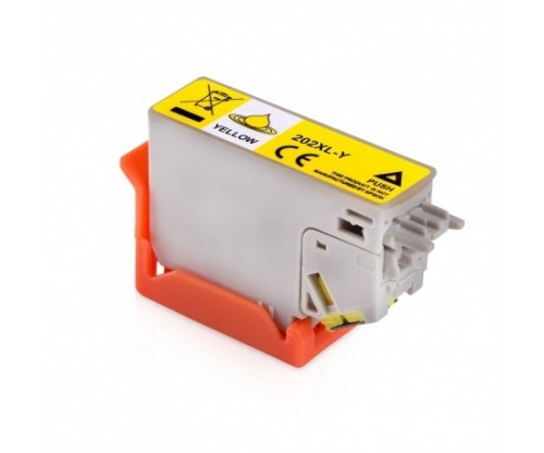 Tinteiro Compativel Epson T02H4 / 202 XL Amarelo 8.5ml