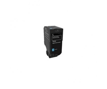 Toner Compativel Lexmark 74C2SC0 Cyan ~ 7.000 Paginas