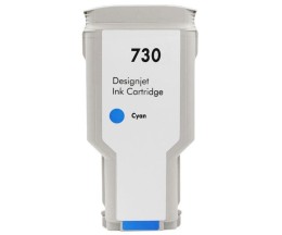 Tinteiro Compativel HP 730 Cyan 300ml