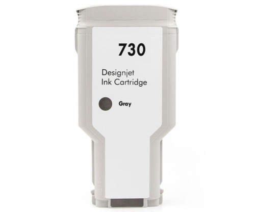 Tinteiro Compativel HP 730 Cinza 300ml