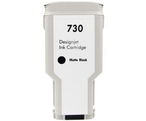 Tinteiro Compativel HP 730 Preto Matte 300ml