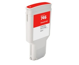 Tinteiro Compativel HP 746 Vermelho 300ml