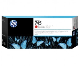 Tinteiro Original HP 745 Vermelho 300ml