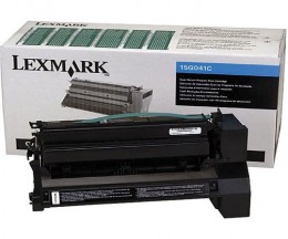 Toner Original Lexmark 15G041C Cyan ~ 6.000 Paginas