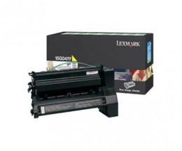 Toner Original Lexmark 15G041Y Amarelo ~ 6.000 Paginas
