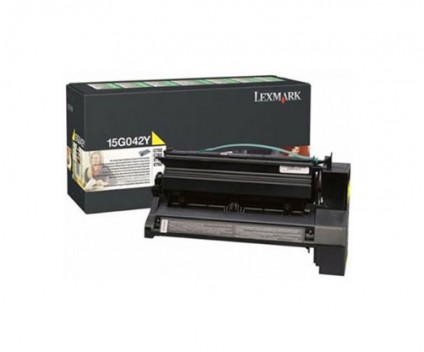 Toner Original Lexmark 15G042Y Amarelo ~ 15.000 Paginas