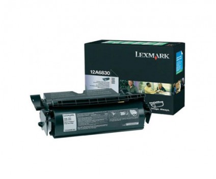 Toner Original Lexmark 12A6830 Preto ~ 7.500 Paginas