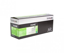 Toner Original Lexmark 512H Preto ~ 5.000 Paginas