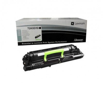 Revelador Original Lexmark 72K0D10 Preto ~ 300.000 Paginas