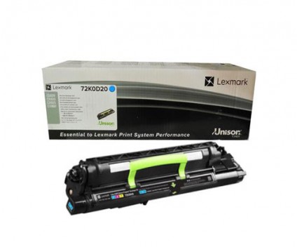 Revelador Original Lexmark 72K0D20 Cyan ~ 300.000 Paginas